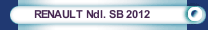 RENAULT Ndl. SB 2012